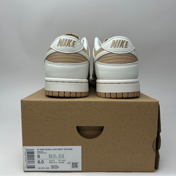 Nike Dunk Low WMNS Next Nature “Hemp/Beige Sail” 2023 - Picture 4 of 4